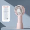 Mini USB Rechargeable Handheld Electric Fan - Strong Wind Power for Desktop Use