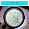 30x Handheld Magnifying Glass with 12 LED Lights for Elderly Reading