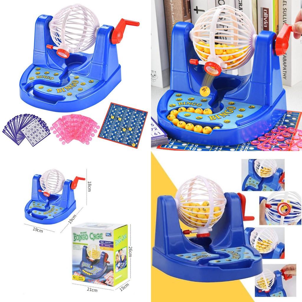 Machine Number Lottery Ball Bingo Game Toy For Kids Gifts And Fun Interaction