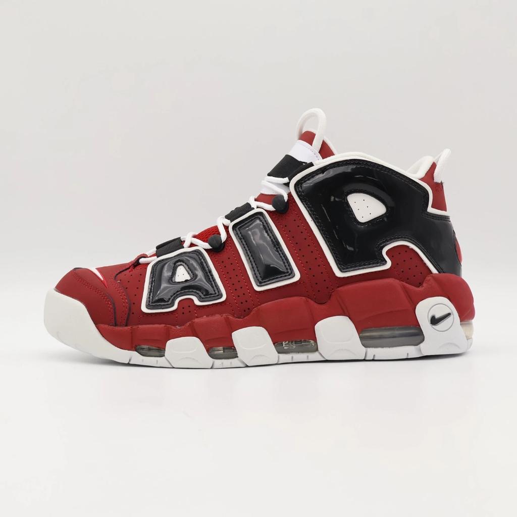 921948-600 Nike Air More Uptempo 96 Bulls Hoops Pack Varsity Red White (Men's)