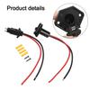 Easy Installation and Removal 12V Trolling Motor Male Female Connector Kit