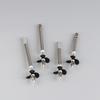 Innovative And Practical Three Blades Screw Joint Shaft Sleeve Prop Model Ship 4Mm Rc Boat Shaft Stainless Steel Drive Shaft