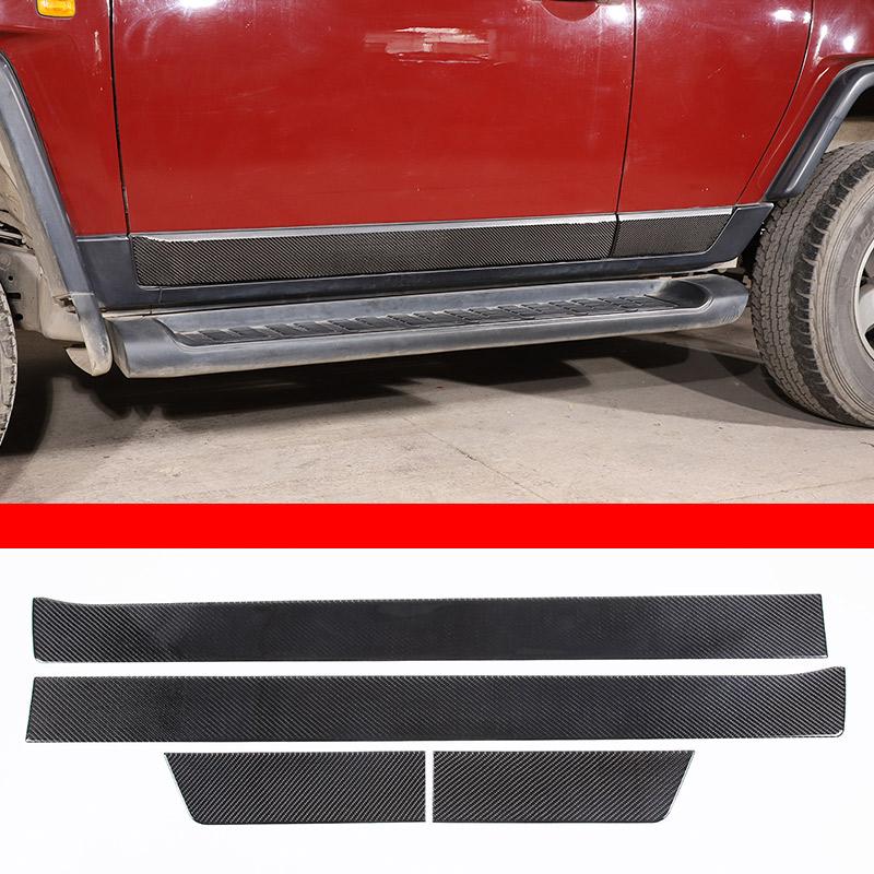 Soft Carbon Fiber For Toyota FJ Cruiser 2007-2025 Car Center Control Interior Sticker Car Modification Accessories