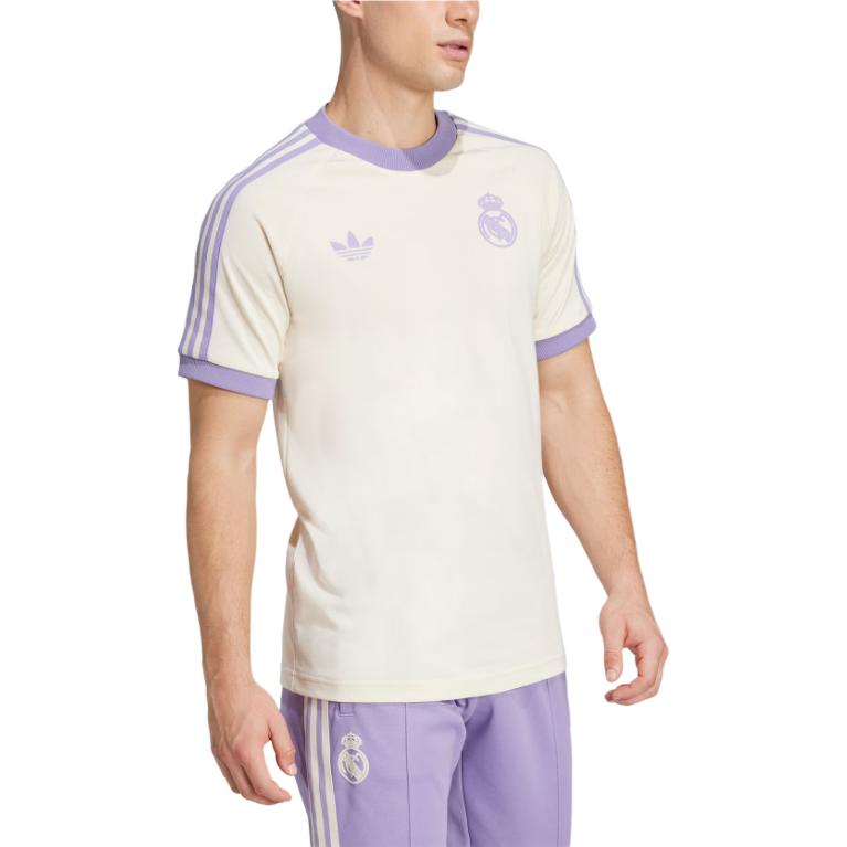 Adidas Originals Free Shipping With AdiClub Real Madrid Adicolor Classics 3 Stripes Tee IY0057-