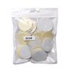 Yousheng 50Pcs Pedicure Sandpaper Safe Self-adhesive 15mm Nail Polishing Disc Replacement Sandpaper for Household