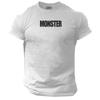Monster T Shirt Gym Clothing Bodybuilding Training Workout Exercise Boxing Top