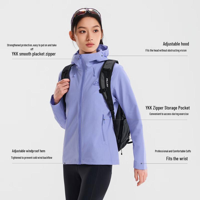 Pelliot P26 CORDURA Women's Windproof Softshell Jacket