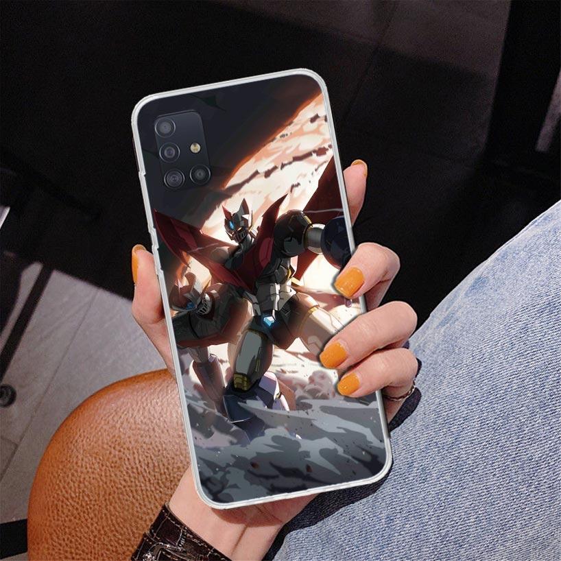 Manga Mazinger Z Anime Phone Case For Samsung Galaxy A52 A32 A22 A12 A51 A31 A50S A30S A20S A10S Note 20 Ultra 10 Plus S10 A72 A