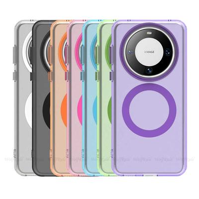 Pro Huawei Mate 60 Pro Pouzdro Kryt Huawei Mate 60 Pro Capas Průhledný Prstenový Magnetický Matný Čirý Fundas Huawei Mate 60 Pro