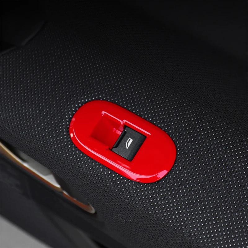4 Stück Auto Styling Fensterheber Schalter Blende Abdeckung Zierleiste Aufkleber Für Mini Electric J05 Aceman 2025 2025 Innenraumzubehör