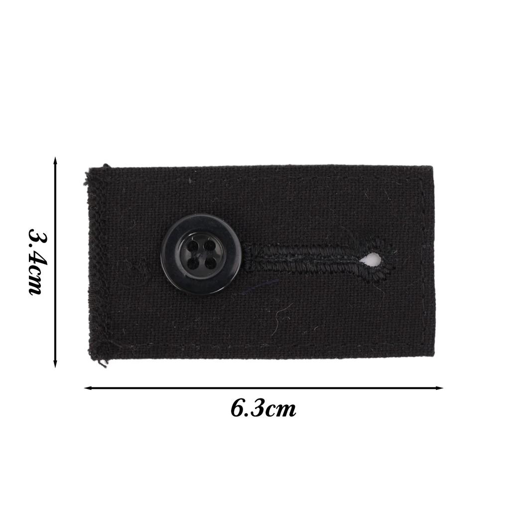 1Pc Jeans Waist Extension Buckle Unisex Waistband Extender Button Pant Elastic Extender Button Waist Belt Extension Buckle New