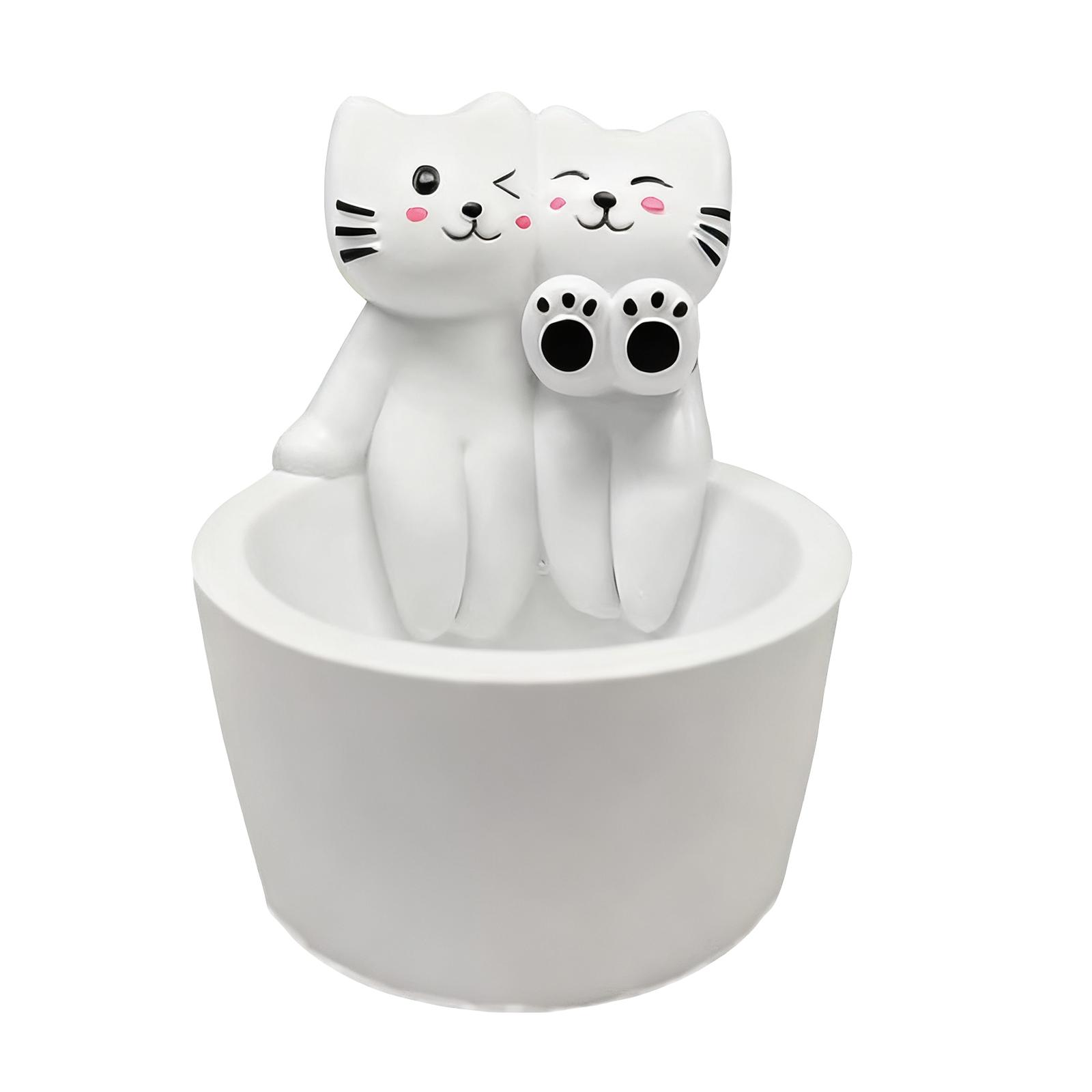 

Candlestick, Cut Candlestick, Tea Lampstand, Cartoon Candlestick, With Claws To Keep Warm, Suitable For Lovers. One Size белый