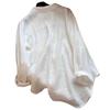 Super Fairy White Long-Sleeved Cotton-Linen Sun Protection Shirt Jacket