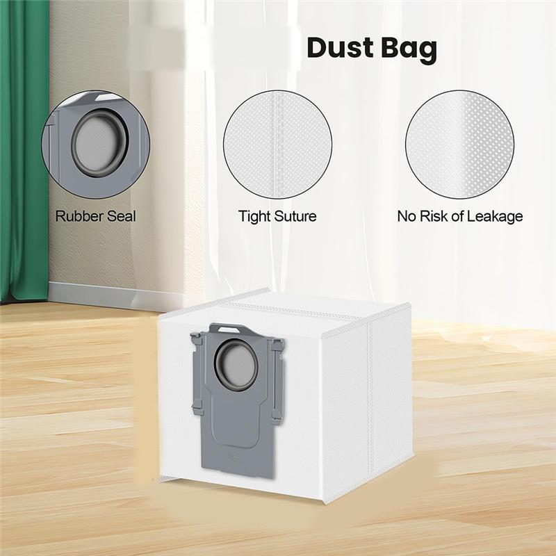 A25F-Spare Parts Accessories Dust Bag For Roborock Q10 S5/Q10 VF/Q10V/S8 Pro/S8 Pro Plus Vacuum Models