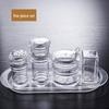 Huihuang Commercial Oval 5-Piece Acrylic Seasoning Set