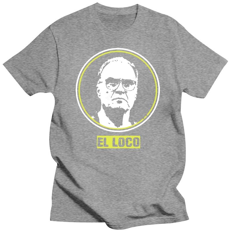

Mens brand fashion t-shirt Summer Tshirts For Men New Leeds United El Loco T-Shirt in Large All Profits Go To Pancreatic Cancer 4XL