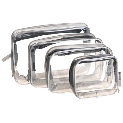 Waterproof Transparent Cosmetic Bags Storage Pouch Makeup Case Toiletry Bag