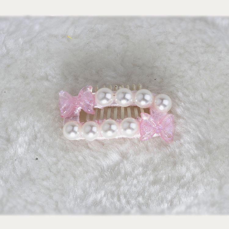 Dream Princess Rhinestone Hair Clip for Yorkshire Terrier & Maltese Puppies - Shiny Pet Accessory