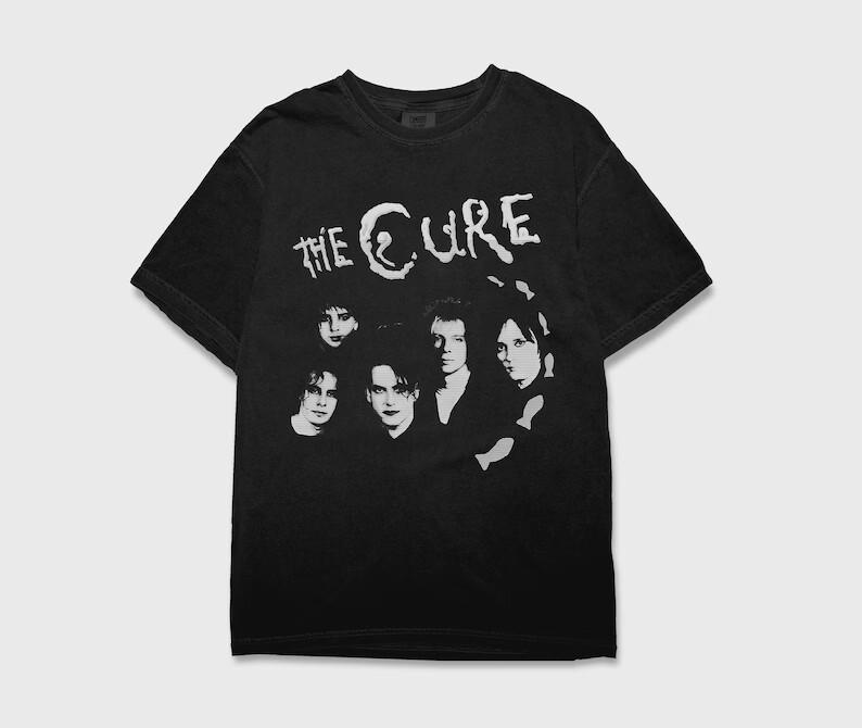 The Cure Vintage Style shirt Retro 90s Band Tshirt XXXL