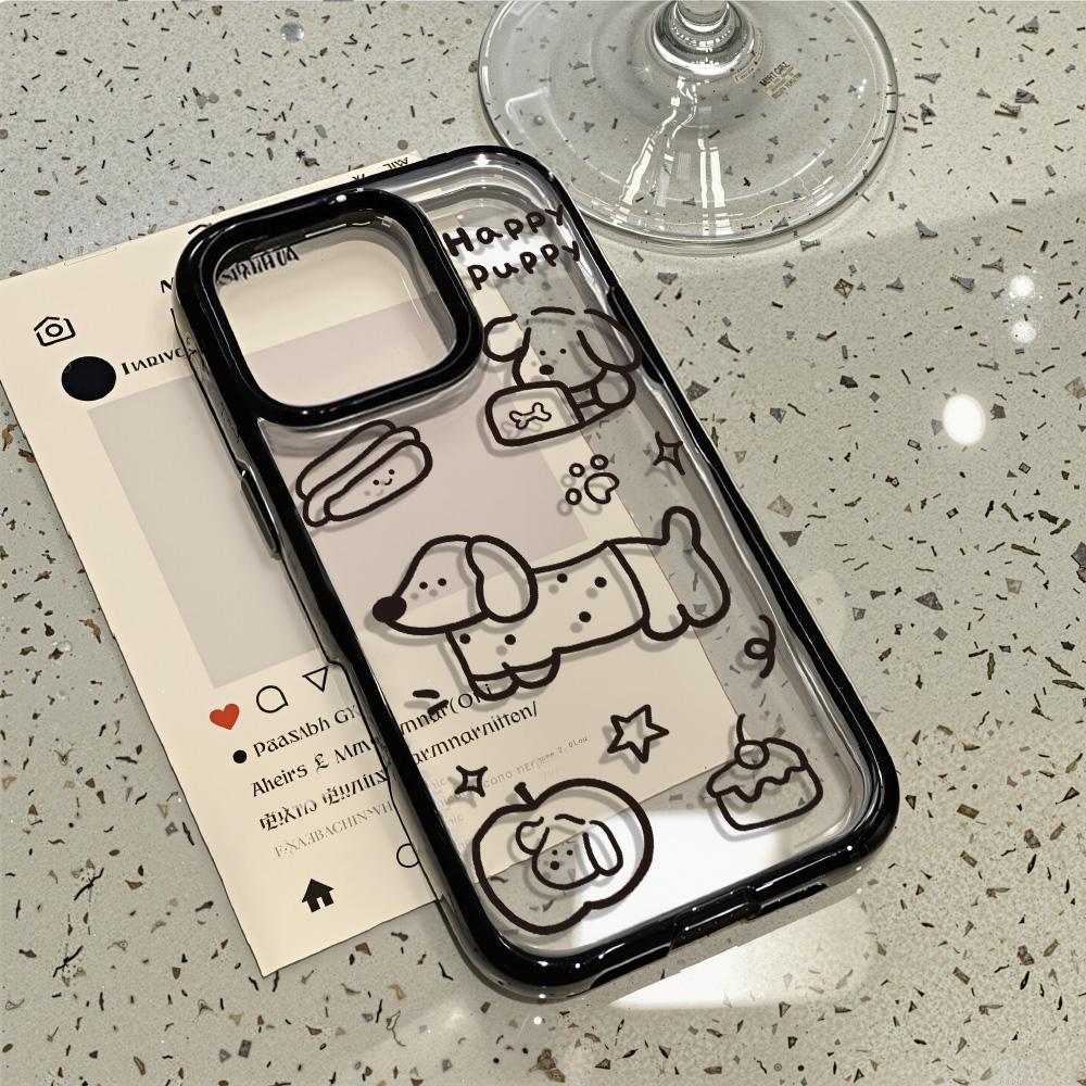 Acrylic Phone Case for iPhone 11 12 13 14 Pro 12 14 16 Pro Max for Samsung A16 A36 A56 S24 FE High-quality Painted Anti-fall Mobile Phone Case