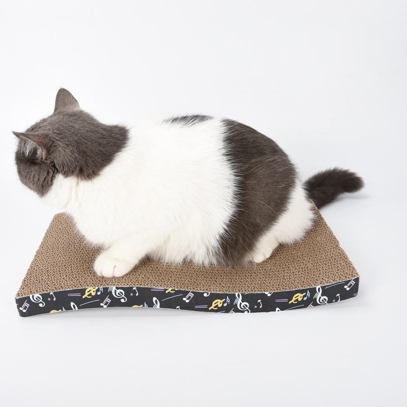 Thickened Wear Resistant Corrugated Paper Cat Scratching Board Cat Claw Grinding Pet Toy