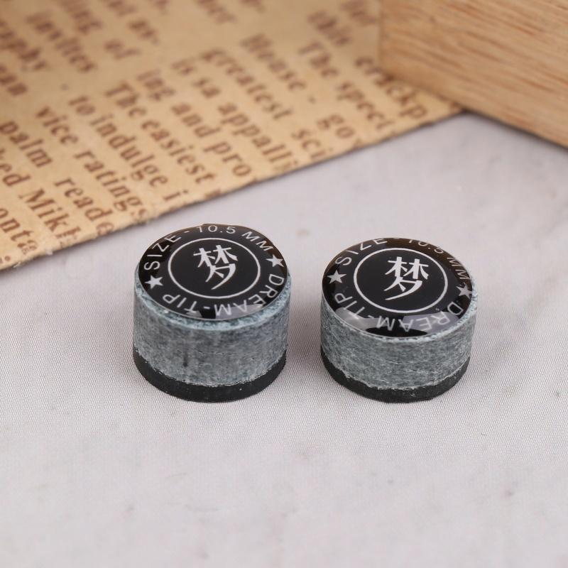 10.5/11Mm Professional Billiards Cue Tip With Gasket High Elastic Ox Cue Tip Snooker And Billiard Black 8 Billiard Accessories