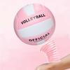 PU Soft Beach Volleyballs Beach Air Volleyball Professional Match Balls Outdoor Game Match Balls for Team Training (uninflated)