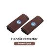 Suede Car Roof Door Pull Handle Protective Cover Soft and Comfortable For Volkswagen VW Scirocco Jetta Beetle Golf Passat PoloSZ1