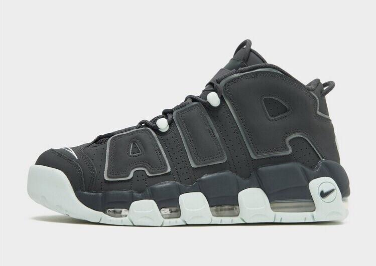 Sneakers Nike Air More Uptempo '96 Dark Smoke Grey/light Smoke Grey/light Green/dark Smoke Grey