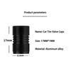 4pcs/set Car Wheel Tire Valve Stems Caps Airdust Waterproof For BMW M F10 F20 E83 E90 E92 E93 X1 X5 X6 F30 G03 E43 E53 E63 E84