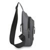 Chest Bag Men's Sports Crossbody Bag Outdoor Travel Large Capacity Portable Shoulder Bag