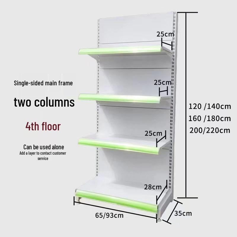 Hospital Pharmacy Multilayer Display Rack: Double/Single-Sided Wall-Mounted Medicine Cabinet
