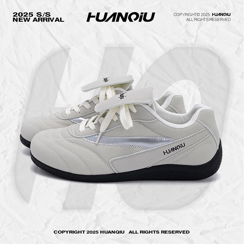 Global Retro Flip Racing Shoes Men's Autumn ZHQ3882 Casual Men's Shoes Inner Height Increase Long Tongue German Training Shoes