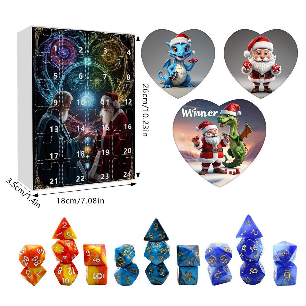 Dice Advent Calendars Christmas Countdown Advent Calendars Kids 2025 Advent Calendars Dice Game Christmas Countdown Calendar For other