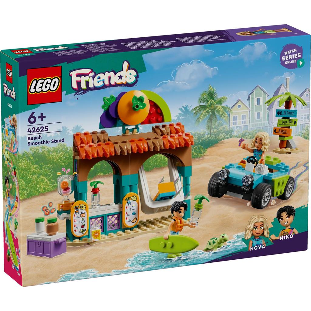 LEGO Friends Beach Drink Bar Toy Present Birthday Block Educational Christmas Girls Boys Children 6 Years Old 7 Years Old 8 Years Old 9 Years Old