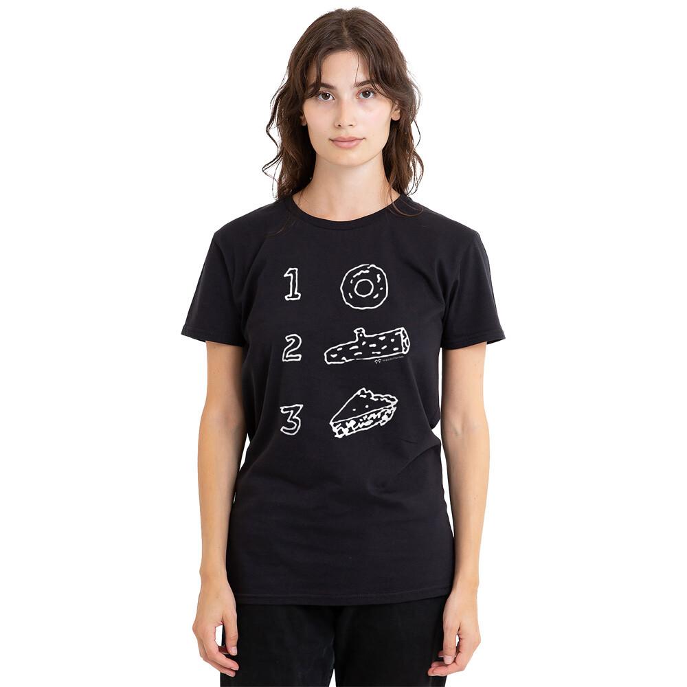 

Twin Peaks Pie Log Donut Ladies TShirt Unisex T-Shirt XXL
