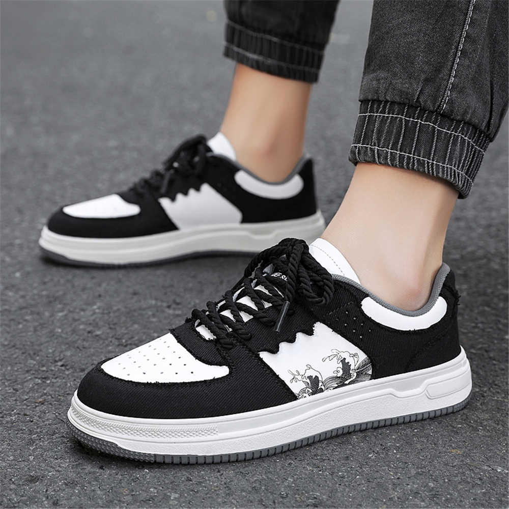 42-43 Canva Men Sneakers Size 46 Mary Jane Mens Skateboarding Shoes Brand Man Tennis Sport Shuse Special Wide Shoess