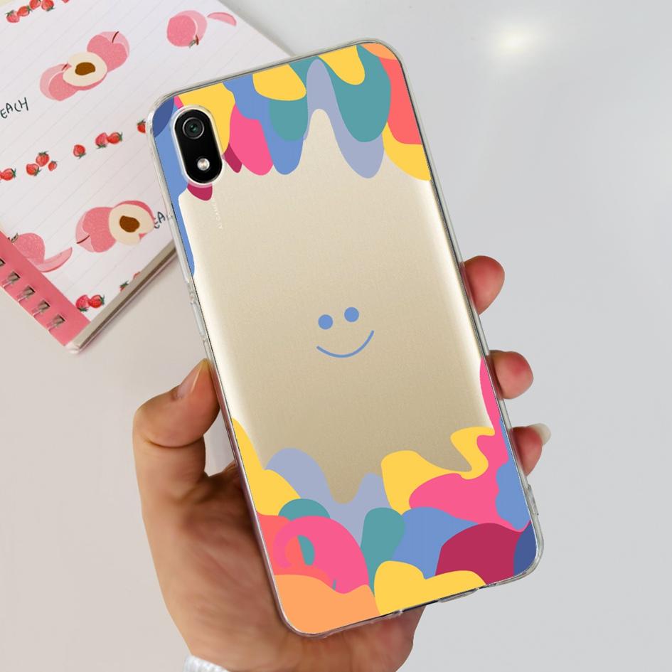 For Xiaomi Redmi 7 7A Case Silicone Soft Transparent TPU Protective Skin Back Cover For Xiomi Redmi 7A Funda Redmi7a Redmi7 Capa