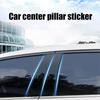 For BMW 5 Series E60 E61 2004-2010 2005 2006 2007 Window Trim Covers Center Film Column B C Pillar Posts Sticker Car Accessories