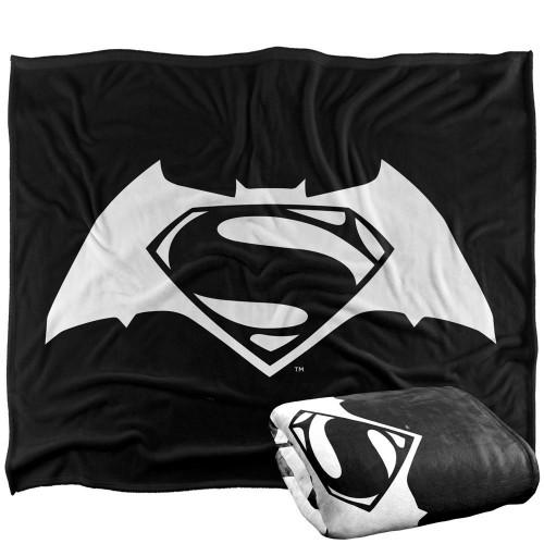 Batman V Superman Logo Blanket