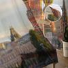 Röda torget Vasilijkatedralen Chiffong Skira Gardiner för Vardagsrum Sovrum Fönstergardin Voiler Tyll Cortinas