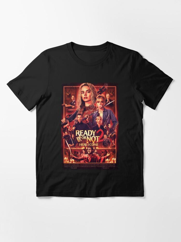 

Ready or Not 2 Grace graphic Unisexs TShirt Unisex ONeck Cotton Short Sleeve Y2k Oversized Fashion Vintage Popular Horror Tee 2XL