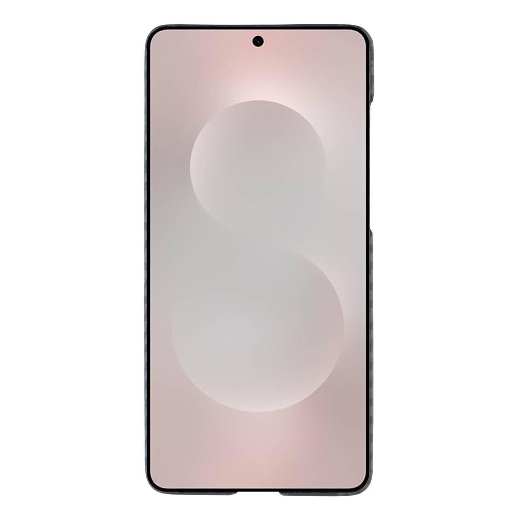 For Samsung Galaxy S25 Edge Magnetic Case 1500D Coarse Texture Aramid Fiber Phone Cover Precision Cut-Out