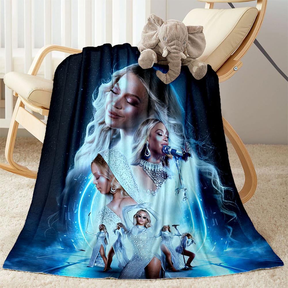 Beyoncé Decken sind für Wohnzimmer geeignet und somit eine ideale Wahl für Reisen im Freien und als Geschenke.