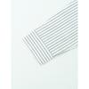 Men Striped Long Sleeve Stand Collar Casual Business Linen Shirt