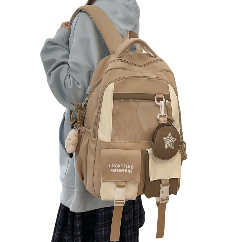 

Ita Large Ita PVC Town Elementary High Rucksack [ZESU] Women s Bag, Capacity, Korean, Girls, Rucksack, Bag, Bag, Rucksack, Transparent, Commuting,