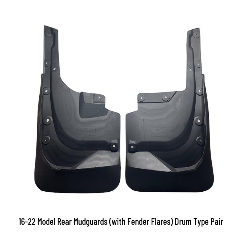 08-21 Land Cruiser Soft Rubber Rear Mud Flaps for Body Kit