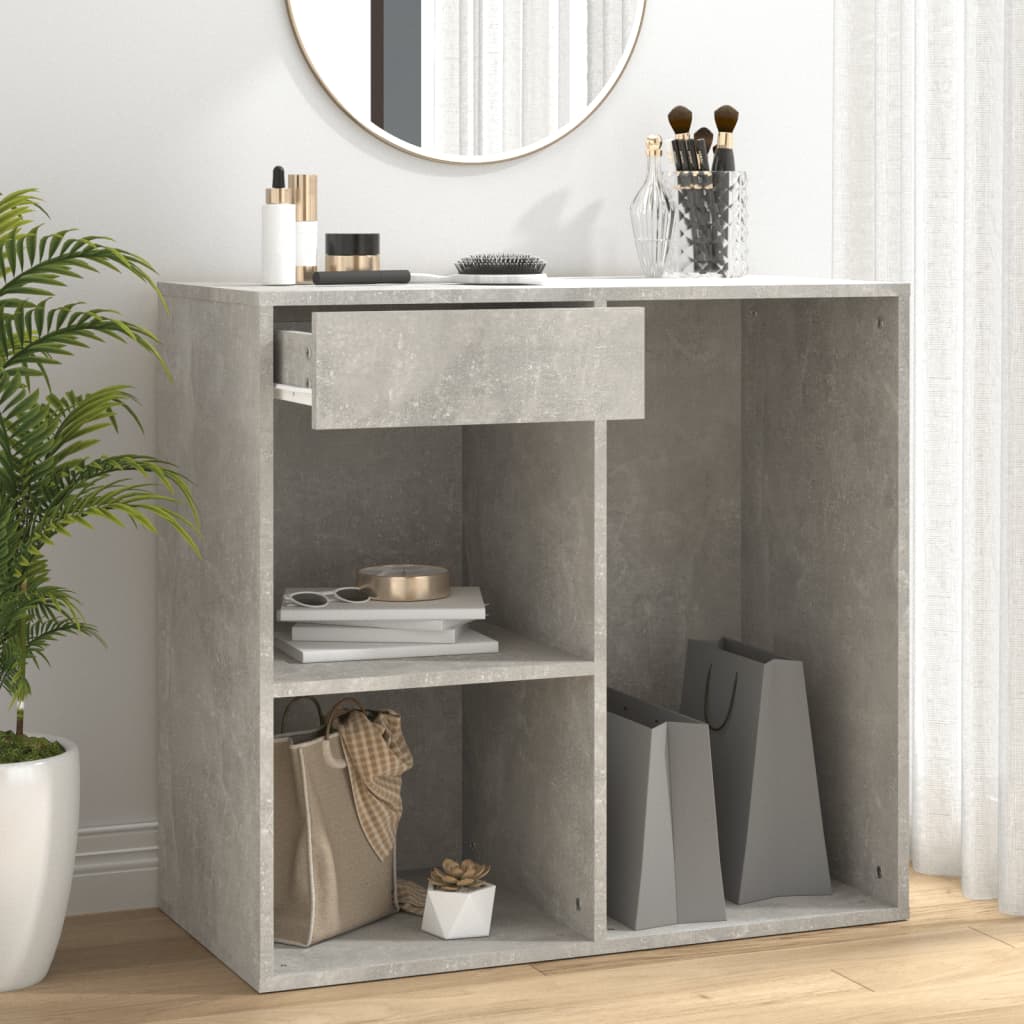 Vidaxl Cosmetic Cabinet, Concrete Grey, 80X40X75 Cm