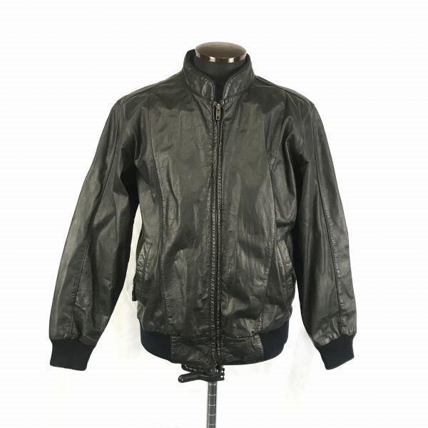 

Tivolie Genuine Cow Leather Full Zip Rider’s Jacket/Men’s Size M/Black/(USED)