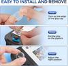 Joystick Caps for Switch 2 Console Soft Silicone Thumb Grip Case for Switch2 Joypad Transparent Non-Slip Thumbstick Grip Cover